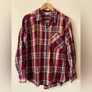 Purple/Burgandy Plaid